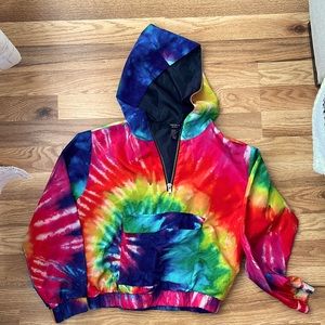 Forever 21 girls cropped hoodie